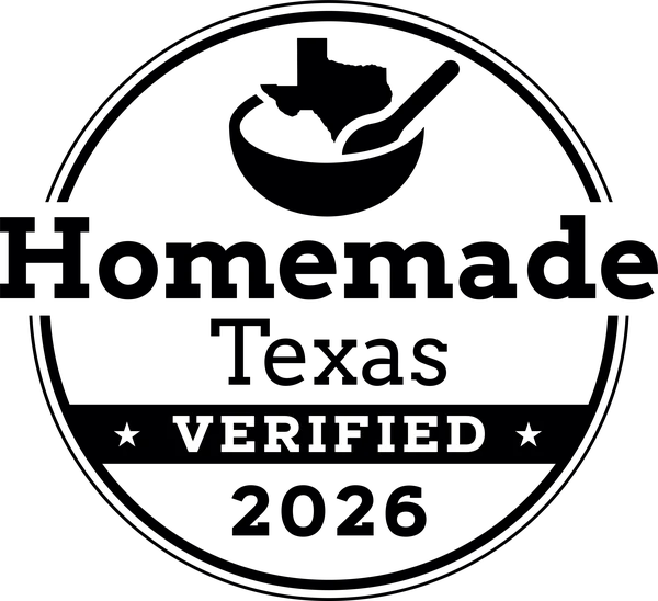 Homemade Texas Verified Seller badge, 2026